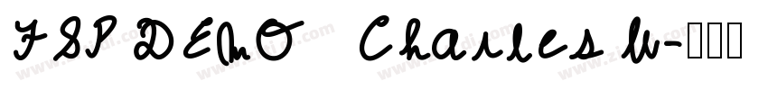 FSP DEMO   Charles W字体转换